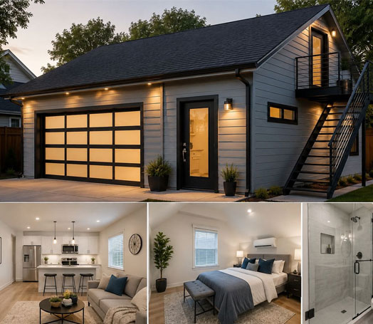 Garage suite